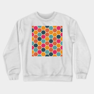 Unique Retro Pattern Crewneck Sweatshirt